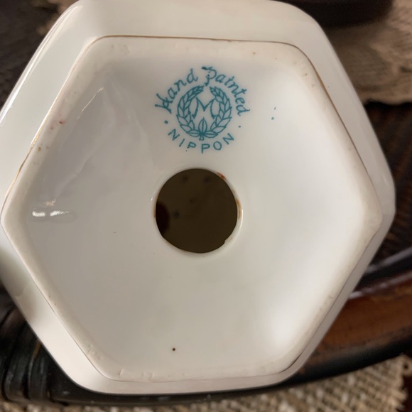 Antique Victorian sugar shaker hand painted - Picture 5 of 5